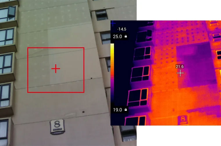 紅外熱像儀在房屋質(zhì)量檢測中的作用